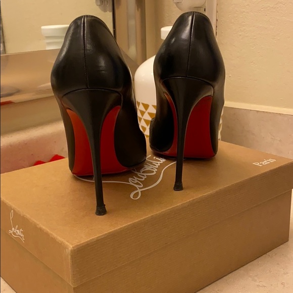 Red Bottoms!  Pigalle Follies 100 Nappa Shiney - Picture 2 of 6